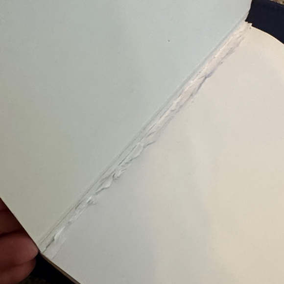 Yves Saint Laurent Dark Blue Leather Notebook Holder - Picture 7 of 9